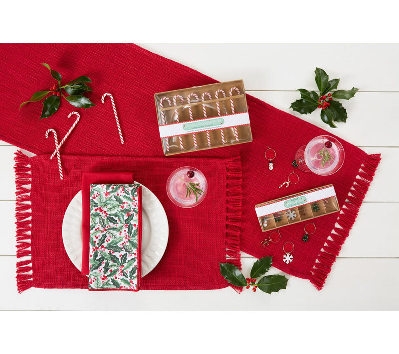 Design Imports Set/6 Candy Cane Swizzle Sticks — View 3