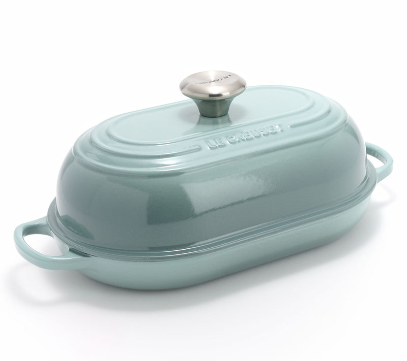 Le Creuset 11.5" Cast Iron Oval Bread Oven — View 11