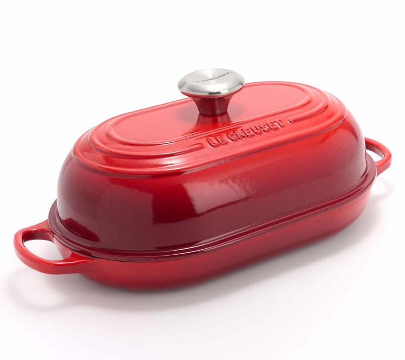 Le Creuset 11.5" Cast Iron Oval Bread Oven — View 4