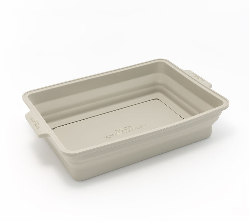 Good Housekeeping Collapsible Glass/Silicone Baking Pan — View 5