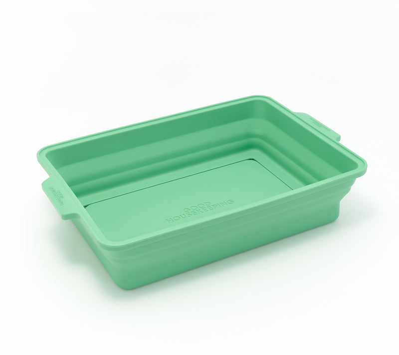 Good Housekeeping Collapsible Glass/Silicone Baking Pan — View 9