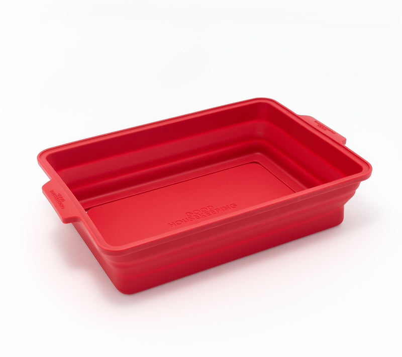 Good Housekeeping Collapsible Glass/Silicone Baking Pan — View 7
