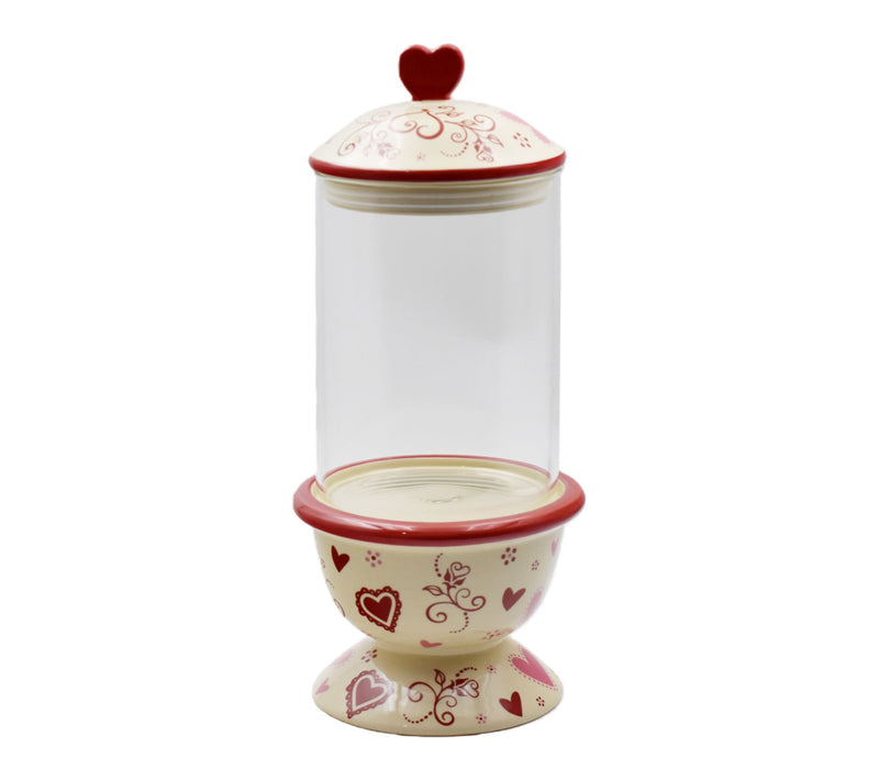 Temp-tations Seasonal 14" Store and More Pedestal Jar — Main view