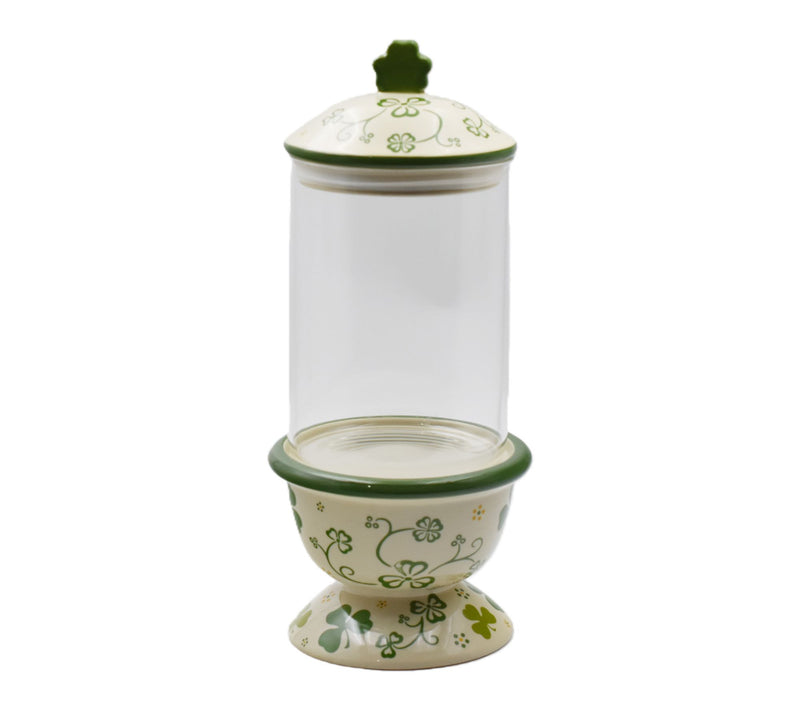 Temp-tations Seasonal 14" Store and More Pedestal Jar — View 7