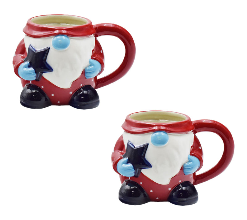 Temp-tations Seasonal Set of (2) 18-oz Gnome Mugs — View 9