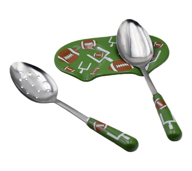 Temp-tations Double Spoon Rest with Two Serving Spoons — View 6