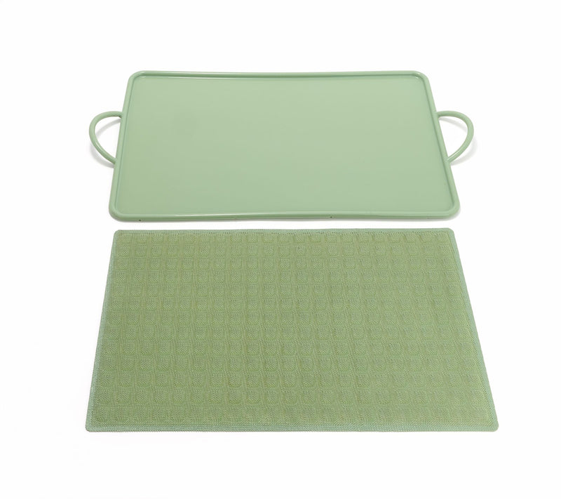 Technique 2-Piece Silicone Baking Board w/ Crisping Matt — View 10
