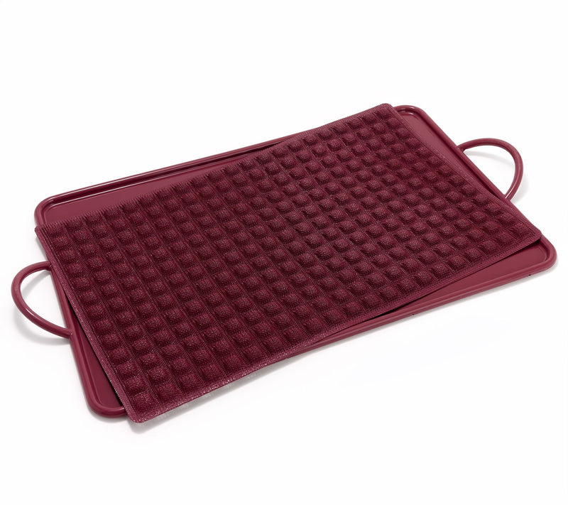 Technique 2-Piece Silicone Baking Board w/ Crisping Matt — Main view