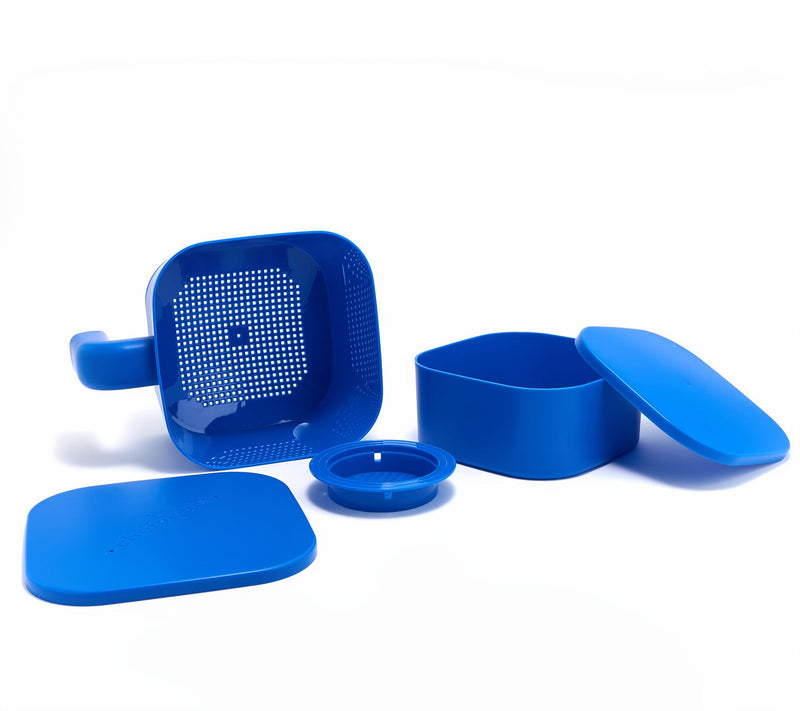 Chefologist Multi-Purpose Strainer & Steamer w/ Lids & Can Strainer — View 2