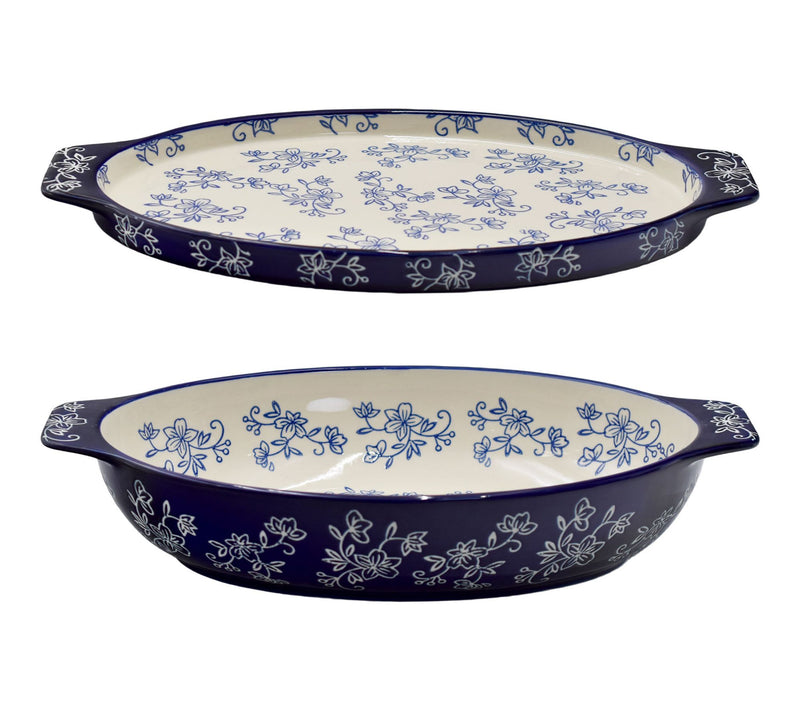 Temp-tations 3-qt Shallow Casserole Dish with Lid-It — View 7