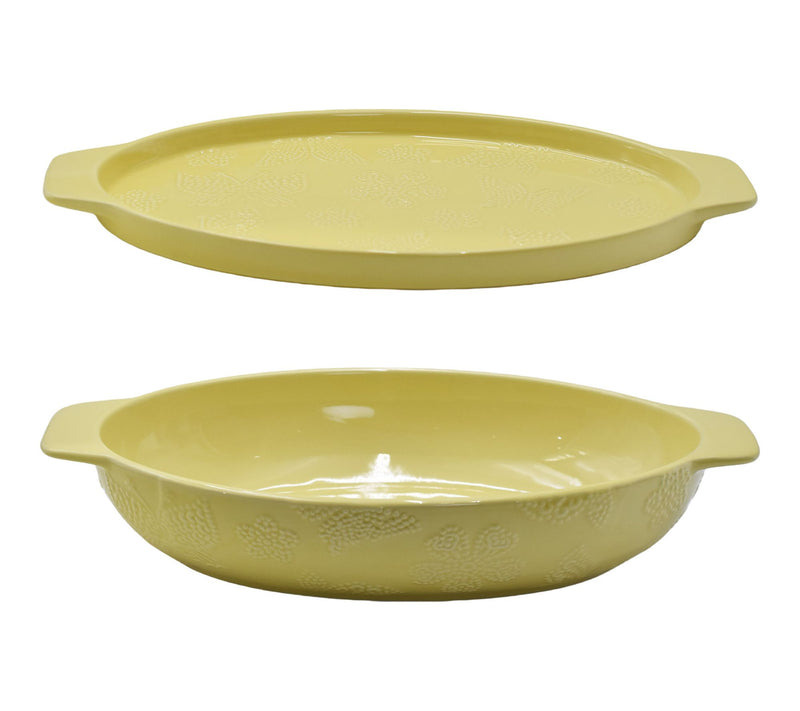 Temp-tations 3-qt Shallow Casserole Dish with Lid-It — View 8