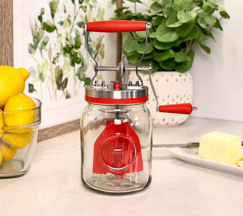 Henning Lee 32-oz Manual Butter Churner w/ Storage Lid — View 10