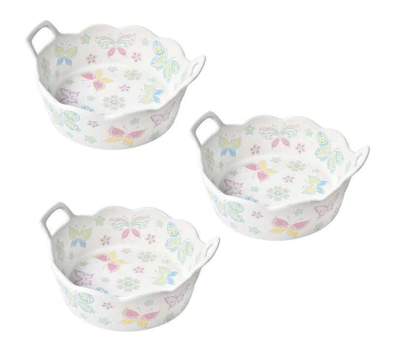 Temp-tations Set of (3) Round Nesting Mini Bakers — View 9
