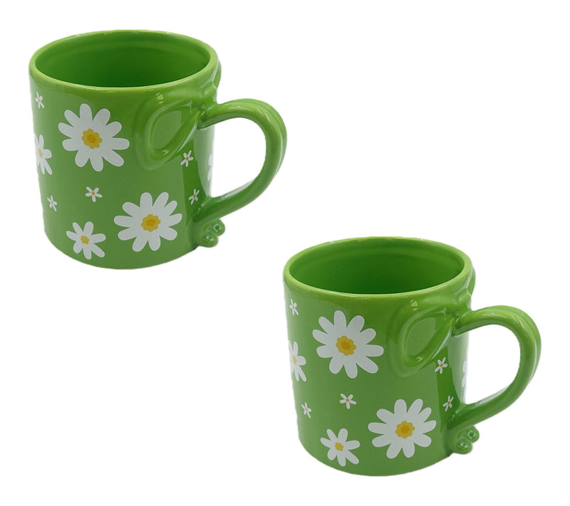 Temp-tations Set of (2) 16-oz Mugs with Figural Bow Handles — Main view