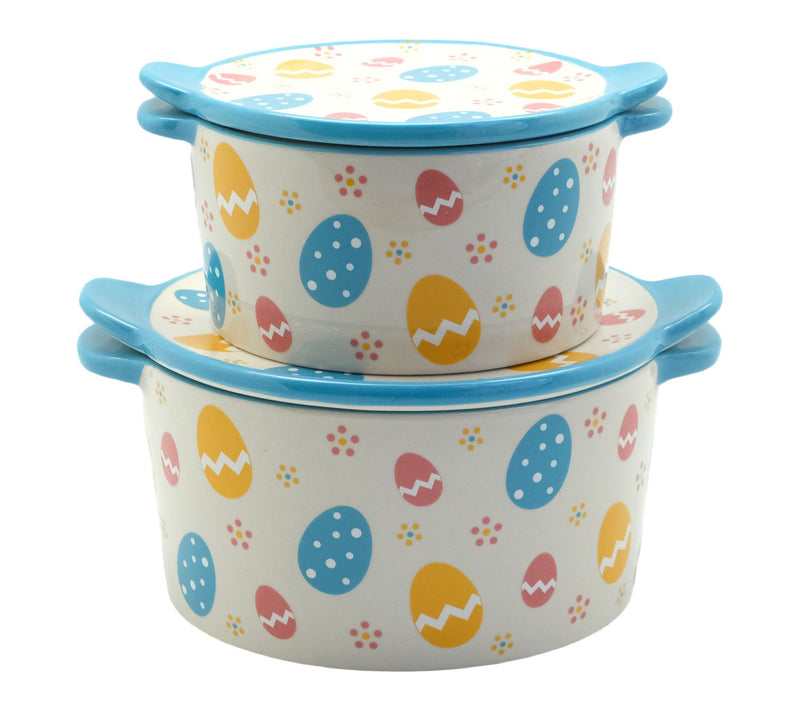Temp-tations Set of (2) Round Bakers with Lid-Its — View 8