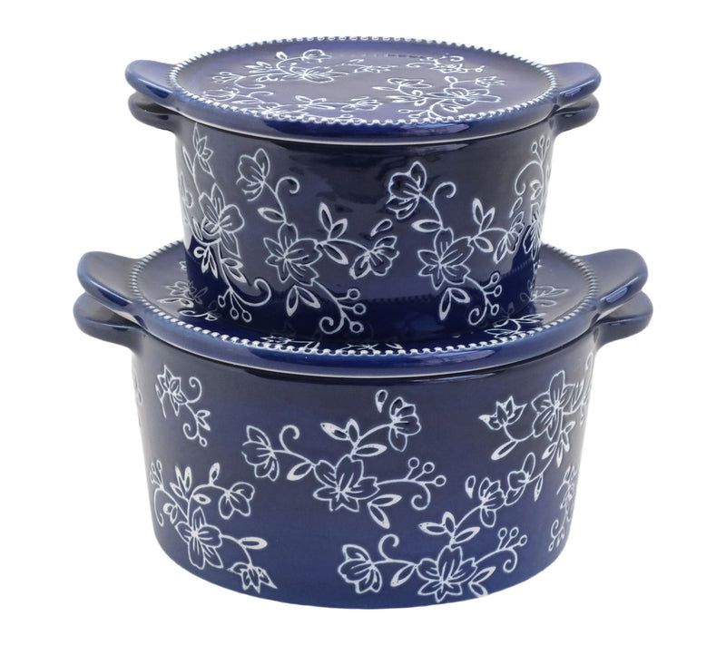 Temp-tations Set of (2) Round Bakers with Lid-Its — View 11