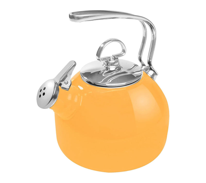 Chantal 1.8 qt. Enamel-on-Steel Classic Teakettle — View 5