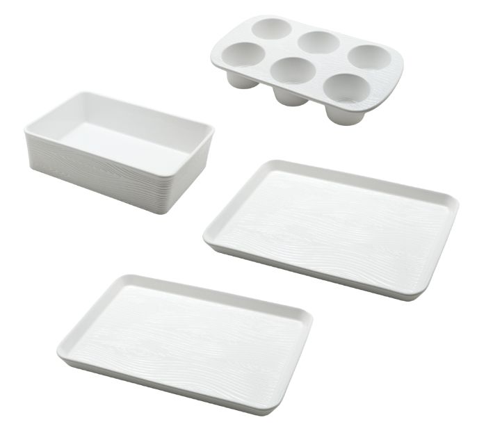 Temp-tations 4-Piece Micro Bakeware Set — Main view