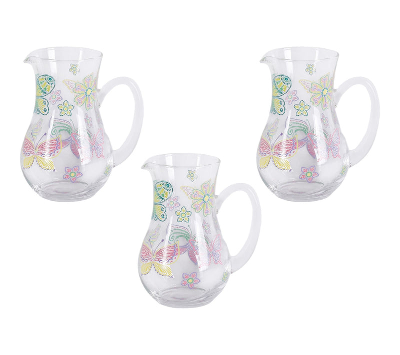 Temp-tations Seasonal Set of 3 Glass Mini Pitchers — View 6