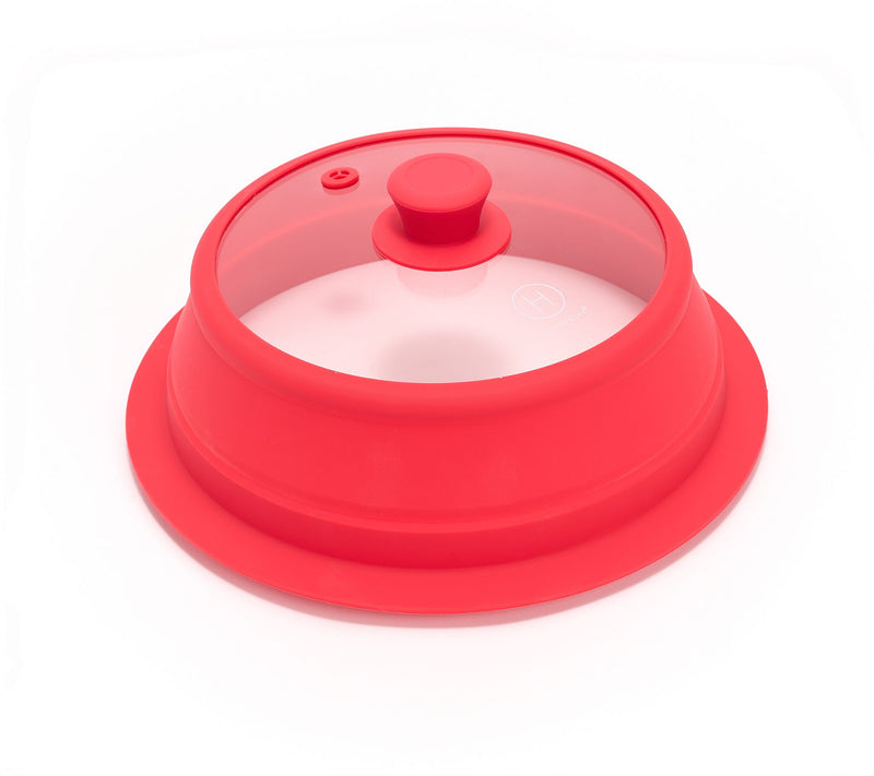 Henning Lee Collapsible Glass Microwave and Cookware Cover — View 9