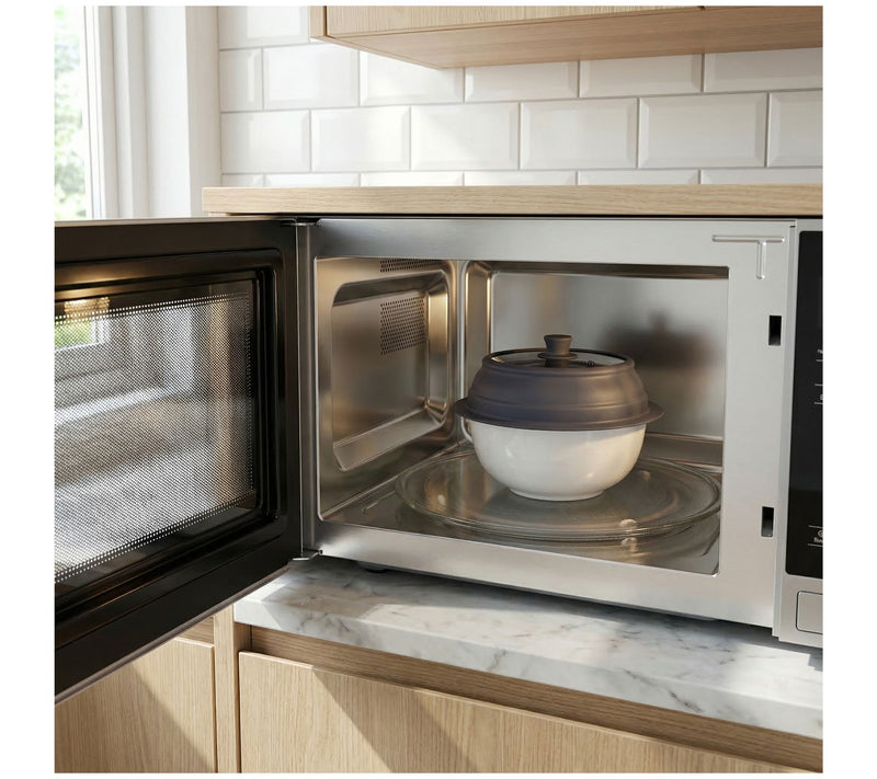 Henning Lee Collapsible Glass Microwave and Cookware Cover — View 4