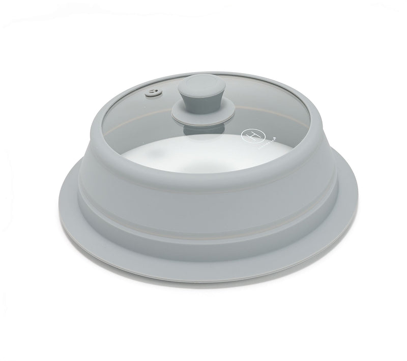 Henning Lee Collapsible Glass Microwave and Cookware Cover — View 10