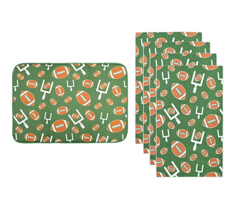 Temp-tations XL Drying Mat and 4-Piece Microfiber Towel Set — View 11