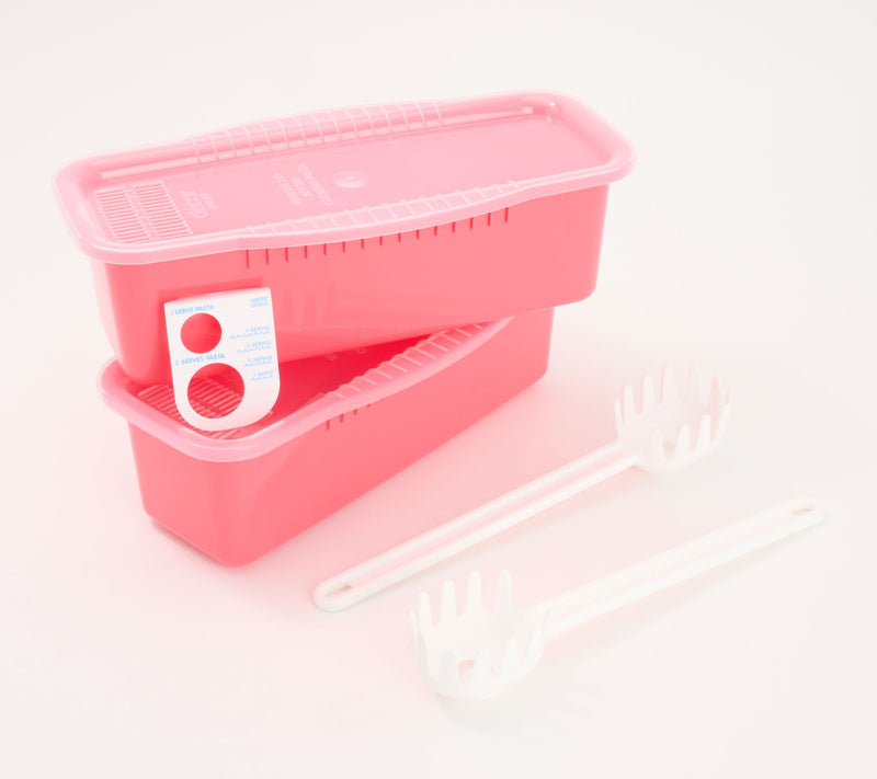 Decor Microwave Pasta Maker w/ Tools — View 17