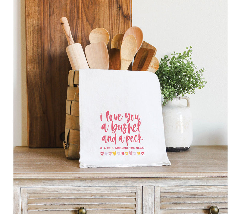 Sincere Surroundings 29" Valentine's Day Tea Towel — Main view