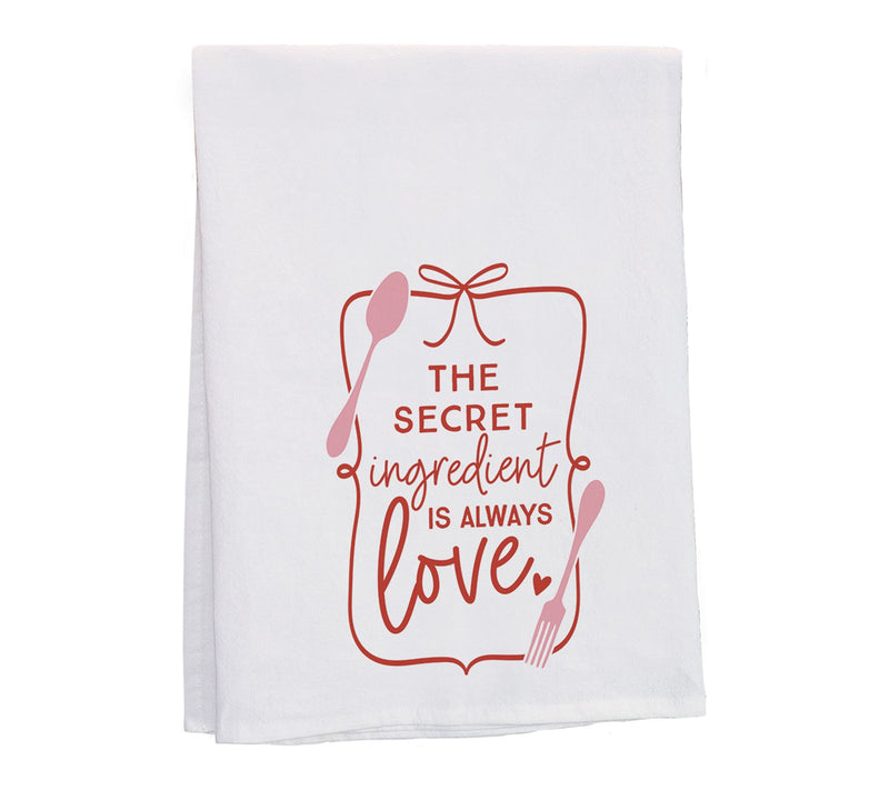 Sincere Surroundings 29" Valentine's Day Tea Towel — View 3