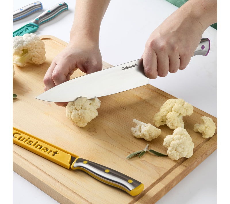 Cuisinart 5-Piece SS Multi-Color Cutlery Set w/ Sheaths — View 5