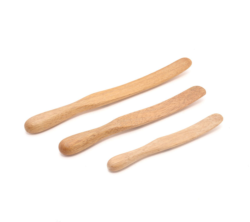 Mad Hungry 3-Piece Mango Wood Skinny Spurtle Set — View 2