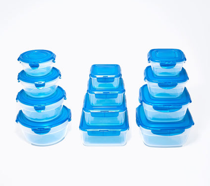 LocknLock 12-pc Nestable Bowl, Square & Zen Storage Set
