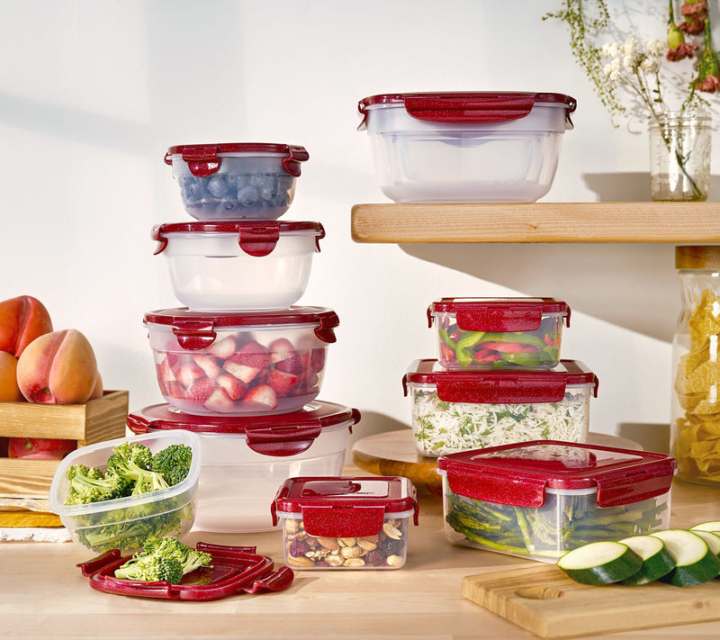 LocknLock 12-pc Nestable Bowl, Square & Zen Storage Set — View 25