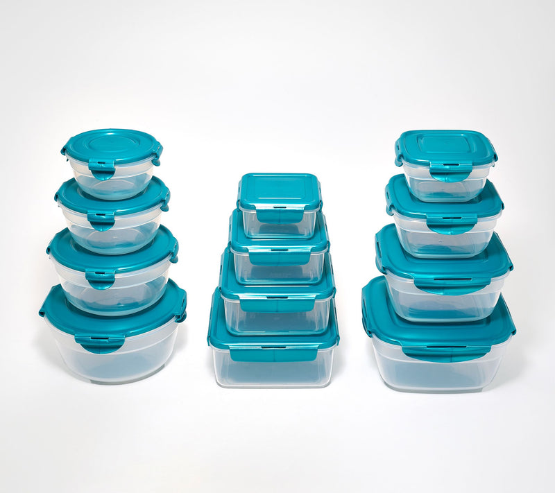 LocknLock 12-pc Nestable Bowl, Square & Zen Storage Set — View 13
