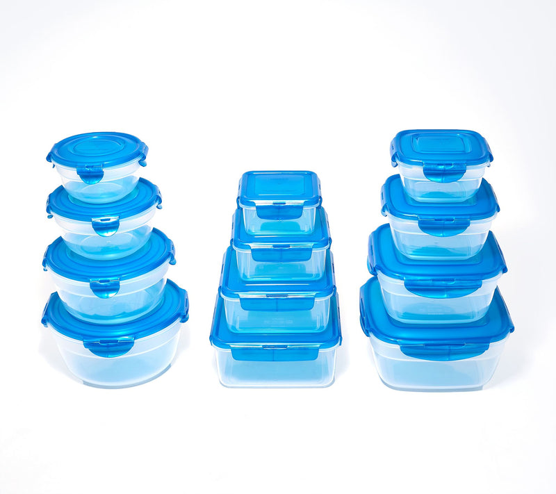 LocknLock 12-pc Nestable Bowl, Square & Zen Storage Set — View 3