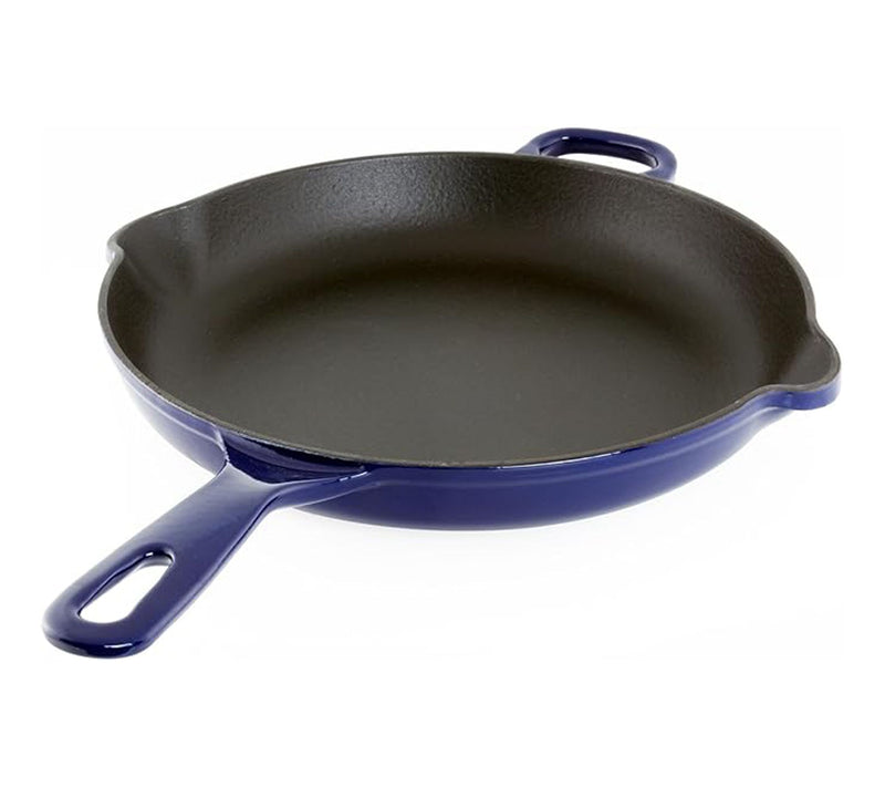 Chantal 10" Round Cast-Iron Fry Pan — View 9
