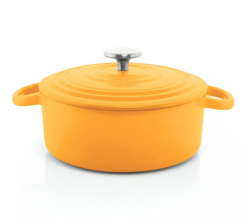 Chantal 5 qt. Round Cast Iron Dutch Oven — View 7