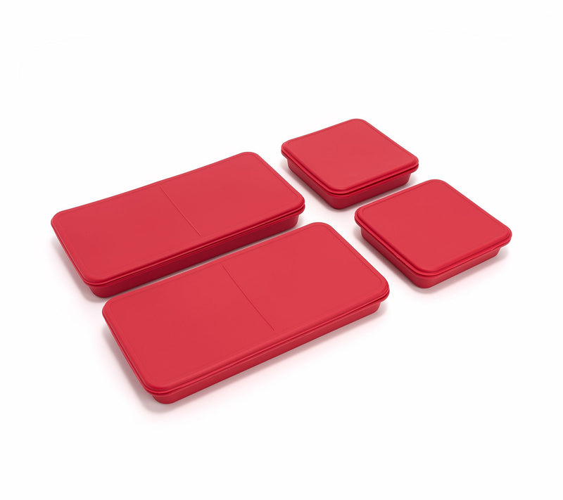 Good Housekeeping 4-Pc Silicone Baking Trays w/ Storage Lids — View 6