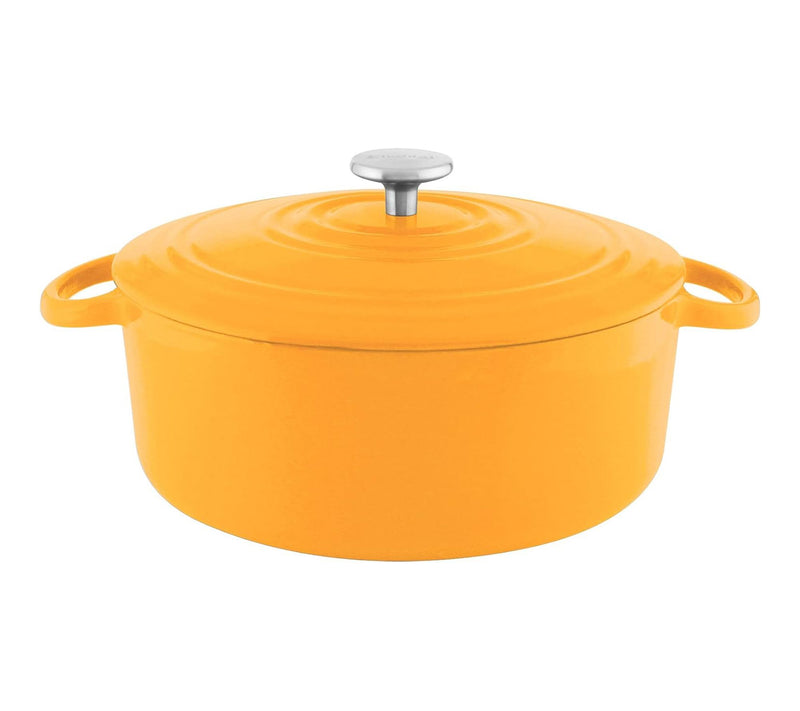 Chantal 7 qt. Round Cast Iron Dutch Oven — Main view
