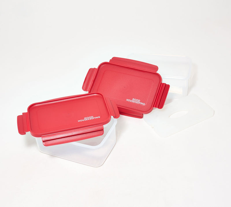 Good Housekeeping S/2 Food Containers w/ Cooling Inserts — View 3