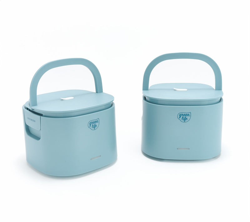 GreenLife Set of (2) 20-oz Heated Lunch Boxes — View 3