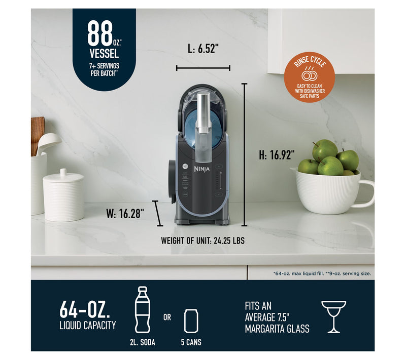 Ninja SLUSHi 5-in-1 88 oz Professional Frozen Drink Maker — View 9
