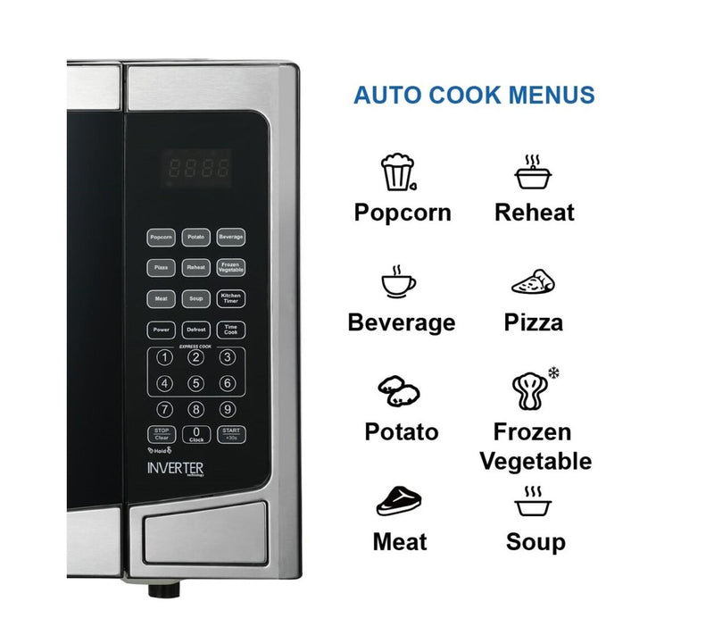 Emerson 1.2 CU FT 1000W INVERTER Touch ControlMicrowave — View 3