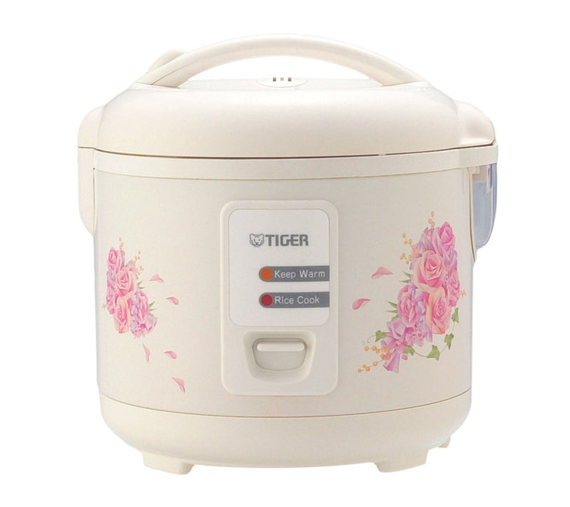 Tiger 10 Cup Floral White Rice Cooker — View 6
