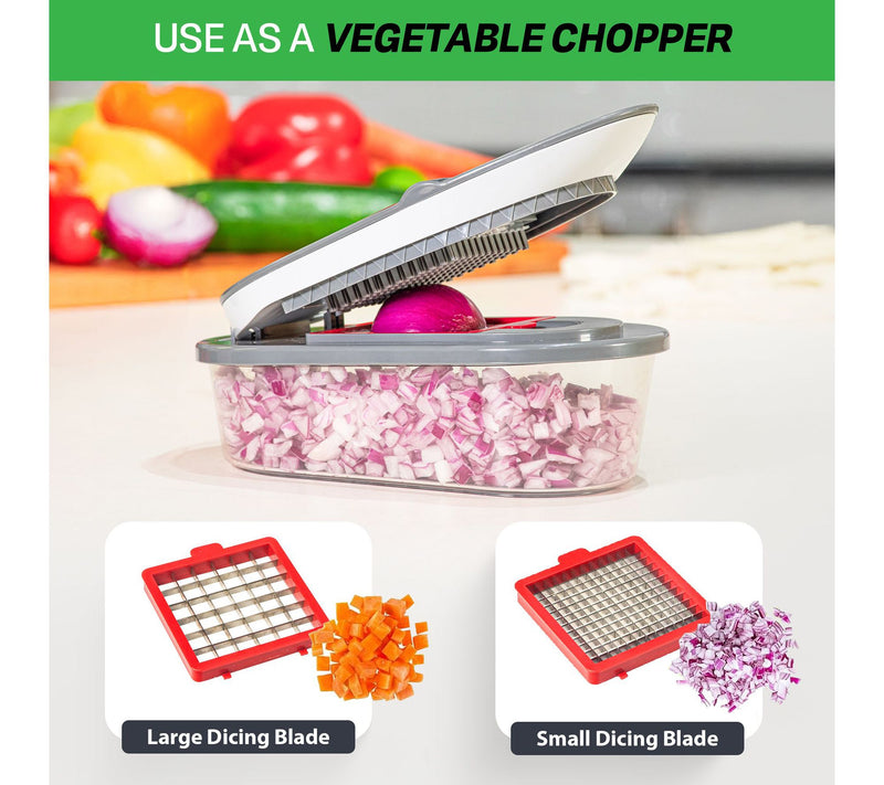 Chopzilla Multi-Function Food Chopper - 4 Interchangeable Cuts — View 3