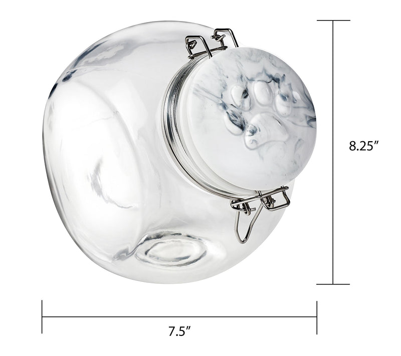 10 Strawberry Street Carerra Paw Tilt Canister,X-Large — View 4