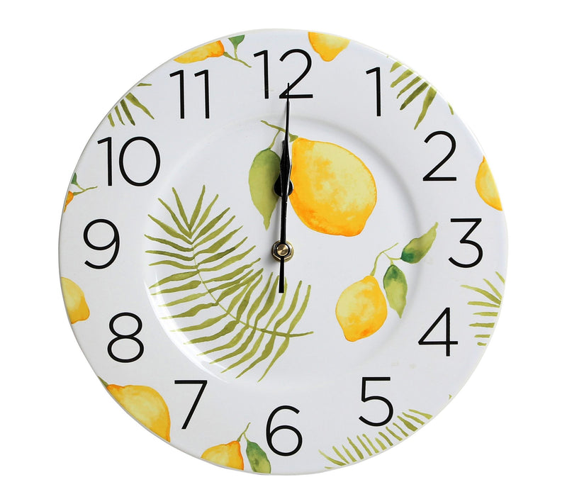 Temp-tations 10.5" Ceramic Wall Clock — View 9
