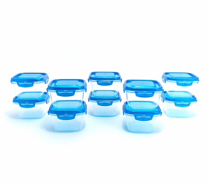 LocknLock 10-Pc SoundLock Mini Square Storage Set