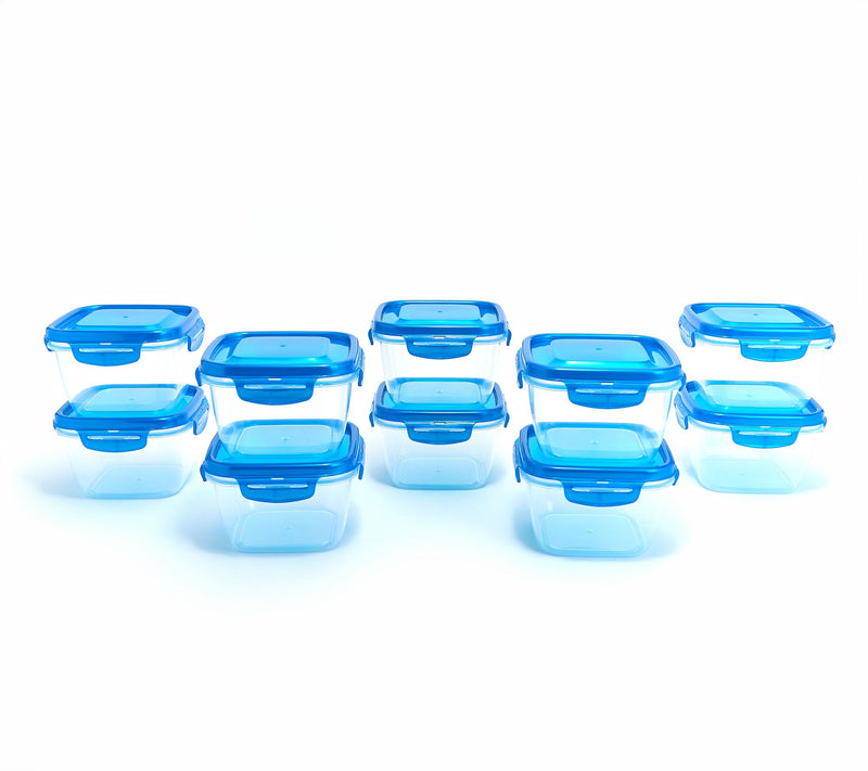 LocknLock 10-Pc SoundLock Mini Square Storage Set — Main view